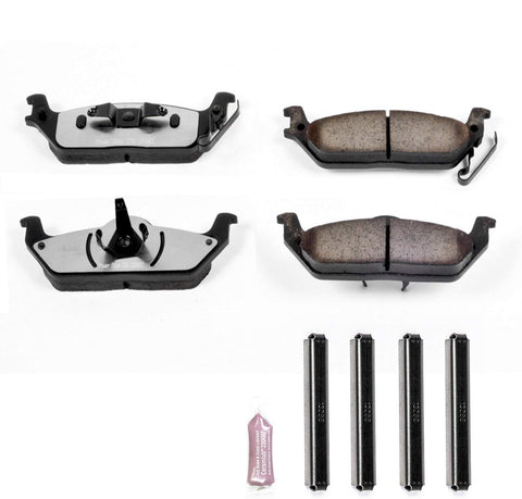 Power Stop Z36-1012, Z36 Truck & Tow Carbon-Fiber Ceramic Rear Brake Pads