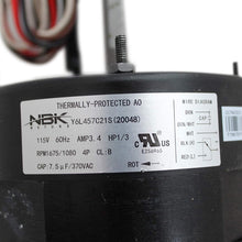 NBK 20048 Air Conditioner Condenser Motor - D1092