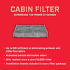 Champion CCF7781 Activated Carbon Replacement Cabin Air Filter