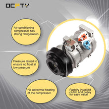 OCPTY CO 10854C Air Conditioner Compressor Compatible for Toyota Sienna 3.3L 3.5L