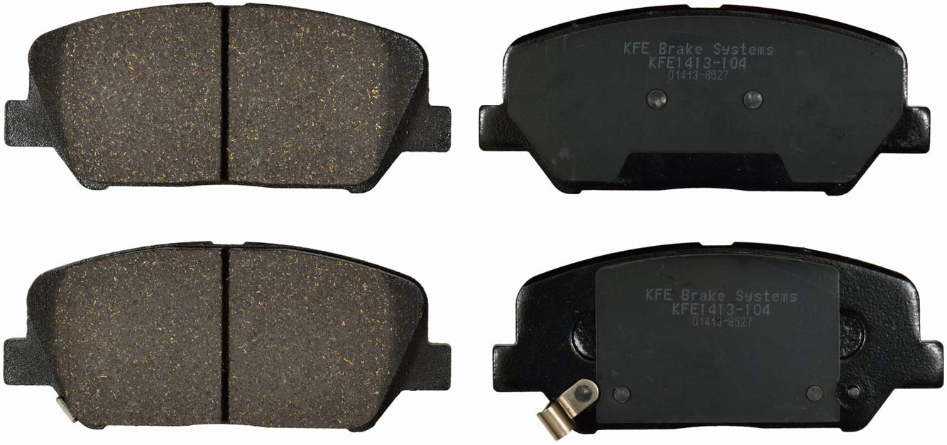 KFE Ultra Quiet Advanced KFE1413-104 Premium Ceramic FRONT Brake Pad Set