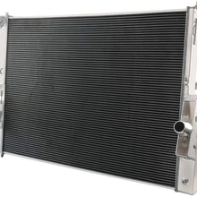CoolingSky 4 Row All Aluminum Radiator for 2008-2010 Ford F250 /F350 /F450 Super Duty 6.4L Diesel Powerstroke Truck - Direct Replacement