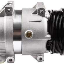ANPART AC Compressors fit for 2004-2008 For Chevrolet Aveo Air Conditioning Compressor and Clutch Assembly