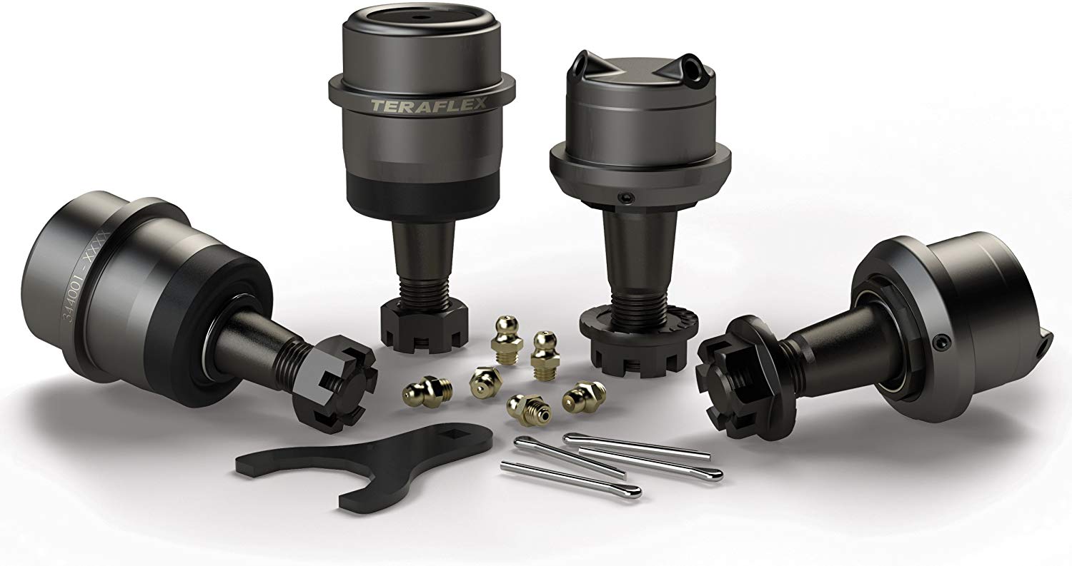 TeraFlex 1353100 TJ/YJ/XJ/ZJ Dana 30/44 Premium Series Ball Joint 4-Pack