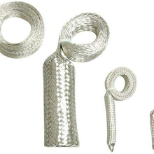 yjracing Stainless Steel Dress Up Hose Engine Cover Kit Radiator Vacuum Oil Fuel Heaterc Black