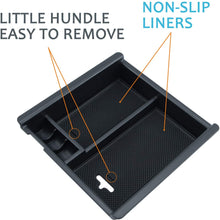 JKCOVER Center Console Accessory Organizer Compatible with 2016 2017 2018 2019 2020 Toyota Tacoma, ABS Material Armrest Box Insert Tray