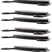 NICHE Brake Pad Set For Polaris RZR XP 900 1000 Ranger 570 Crew General Sportsman Front Rear Semi-Metallic 4 Pack