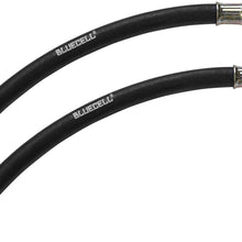 Bluecell 2pcs 8.25’’ Flexible Extension Tire Valve Adaptor for Universal Cars Truck Motorcycle Bike