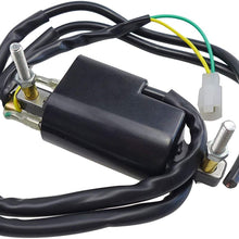 Ignition Coil for Honda CB250N CB250NA CB250NB CB400A CB400N CB400NA CB400NB CB400NC CB400T CM400A CM400C CB450T CM450A CM450C Nighthawk 1979-1983, Replace 30530-413-003 30530-447-003