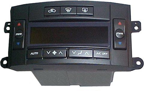 ACDelco 15-73038 GM Original Equipment Heating and Air Conditioning Control Panel with Rear Window Defogger Switch