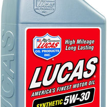 Lucas Oil 10049-6 Synthetic 5w-30 Oil
