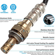 Kwiksen Oxygen O2 Sensor 234-4623 234-4732 Downstream For Forester 2004-2008, Impreza 2002-2014, Legacy 2004-2012, Outback 2001-2009