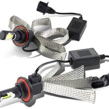 9006 6000K White LED High or Low Beam Conversion Light Bulbs (Pack of 2)