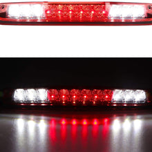 For 2007-2013 Chevrolet Silverado/GMC Sierra 1500 2500HD 3500HD LED Third 3rd Brake Light Cargo Light Center High Mount Lamp Tail Light (Red Lens)