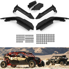 KIWI MASTER Fender Flares Extensions Compatible for 2017-2020 Can Am Maverick X3 All Models Accessories Extended Mud Flaps Guards 715002973