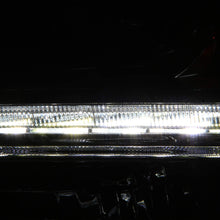 Fits 2015-2019 Chevy Suburban 15-19 Tahoe LED Projector Chrome Headlights [Halogen Type] w/Amber Signal Left+Right Pair