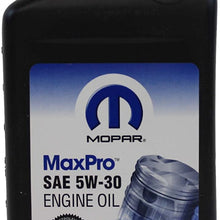 Genuine Chrysler Accessories (4761838MB) SAE 5W-30 Mopar Engine Oil - 1 Quart Bottle