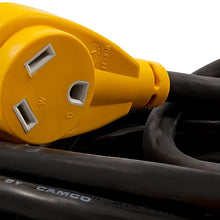 Camco 50' PowerGrip Heavy-Duty Outdoor 30-Amp Extension Cord for RV and Auto | Allows for Additional Length to Reach Distant Power Outlets | Built to Last (55197)