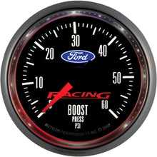 Auto Meter 880106 Ford Racing Series Mechanical Boost Gauge