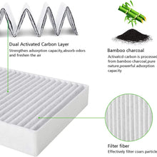 BASENOR Tesla Model 3 Model Y Replacement Cabin Air Filter (Set of Two)