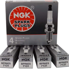 NGK 7131 BPR6ES Standard Spark Plug, Pack of 4