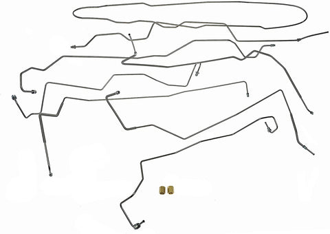 Dorman 919-243 Brake Hydraulic Line Kit for Select Ford Models (OE FIX)