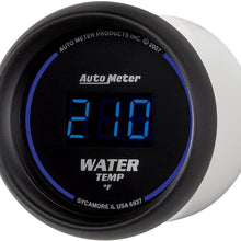 Auto Meter 6937 Cobalt Digital Water Temperature Gauge, 2 1/16"