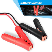 Nilight GA-ACC-01 2 Pcs 30A Alligator Clips Booster Jumper Cable for Car Battery Charging Charger, 6 mm Copper Terminal