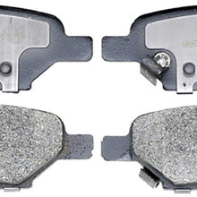 ACDelco 14D1033CH Advantage Ceramic Rear Disc Brake Pad Set