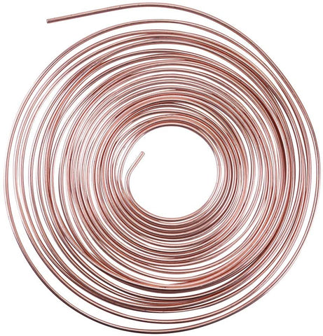 50 Ft. of 3/16 OD Copper Nickel Brake Line Tubing Coil 50 Foot 3/16