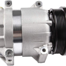 ANPART AC Compressors fit for 2004-2008 For Chevrolet Aveo Air Conditioning Compressor and Clutch Assembly