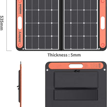 Jackery SolarSaga 60W Solar Panel for Explorer 160/240/500 as Portable Solar Generator, Portable Foldable Solar Charger for Summer Camping Van RV(Can't Charge Explorer 440/ PowerPro)