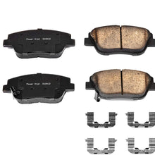 Power Stop 17-1444, Z17 Front Ceramic Brake Pads with Hardware
