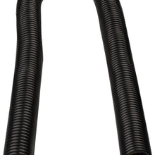 48" Black Stainless Steel Radiator Hose & 44" Heater Hose Kit Universal SS