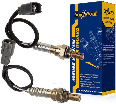 Kwiksen Heated 2Pcs O2 Oxygen Sensor 1 Sensor 2 Upstream Downstream 234-4524 234-4069 Replacement for Scion xA xB 1.5L 2004 2005 2006