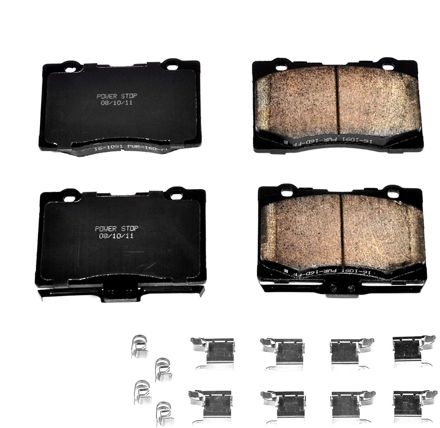 Power Stop 17-1391, Z17 Evolution Ceramic Rear Brake Pads