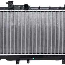 Klimoto Radiator With Out Transmission Cooler | fits Subaru Impreza 2004-2007 2.0L 2.5L H4 | Replaces 45111FE101