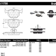 StopTech 309.11700 Sport Brake Pads with Shims and Hardware