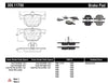 StopTech 309.11700 Sport Brake Pad, 5 Pack