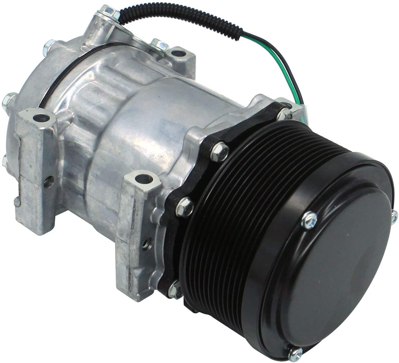 Noton parts (24V) Air Conditioning Compressor 372-9295 3729295 For Caterpillar Excavator 320E 320D 329E 323FL 324EL 330D2L 324ELN 323ESA 538 558 538GF 548GF 330D2LOEM