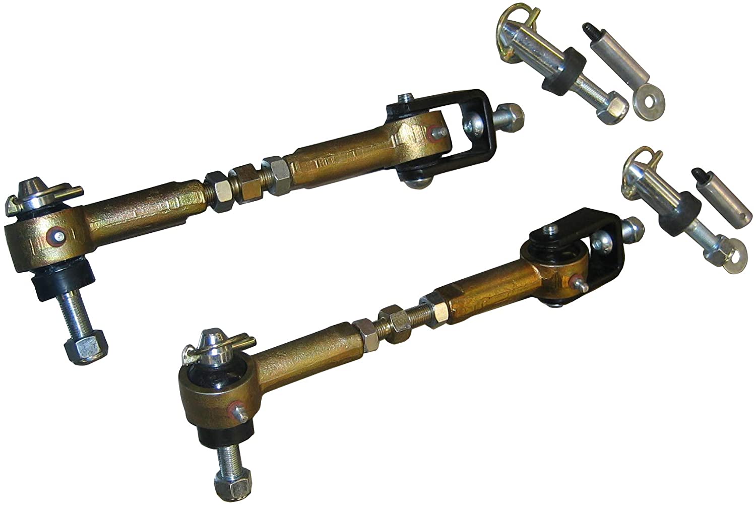 Rusty's Off-Road Forged Adjustable Sway Bar Quick-Disconnects - Jeep CJ/YJ Wrangler
