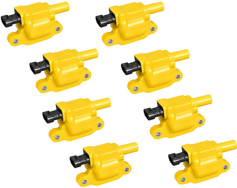 ENA Heavy Duty Ignition Coil Set of 8 Compatible with 2006-2009 Chevrolet Impala 2007-2013 Tahoe and 2008-2013 Suburban 1500 2500