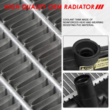 Replacement for 05-07 Honda Accord V6 Hybrid 1-1/4 inches Inlet OE Style Aluminum Direct Replacement Racing Radiator