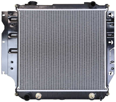AutoShack RK1669 19.9in. Complete Radiator Replacement for 1987-1995 1997-2006 Jeep Wrangler 2.4L 2.5L 4.0L 4.2L