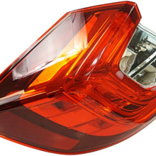 Tail Light Lamp Rear LH Driver Side for Honda Civic 4 Door Sedan Brand