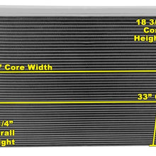 Champion Cooling, 3 Row All Aluminum Replacement Radiator for GM Truck, CC716