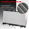 2778 OE Style Aluminum Core Cooling Radiator Replacement for Subaru Legacy Outback 2.5L Turbo 05-09