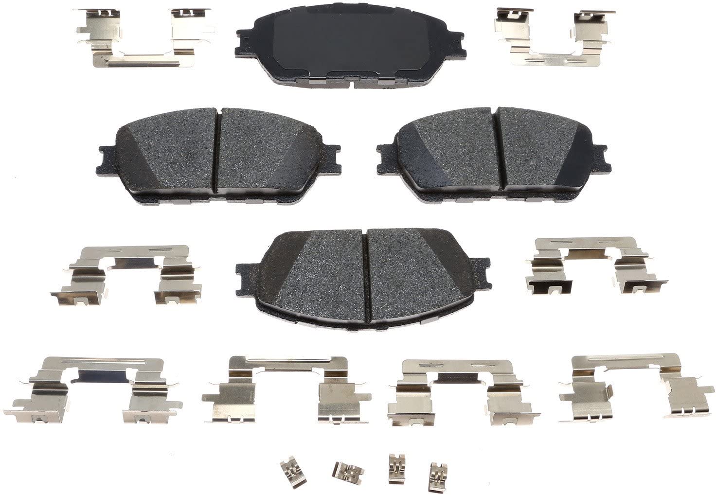 ACDelco Gold 17D905CH Ceramic Rear Disc Brake Pad Set