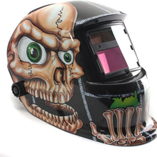 AUDEW Solar Auto Darkening Welding Helmet Arc Tig Mig Mask Grinding Welder Mask Skull