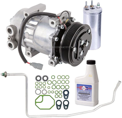 For Jeep Cherokee 2001 AC Compressor w/A/C Repair Kit - BuyAutoParts 60-82080RK New